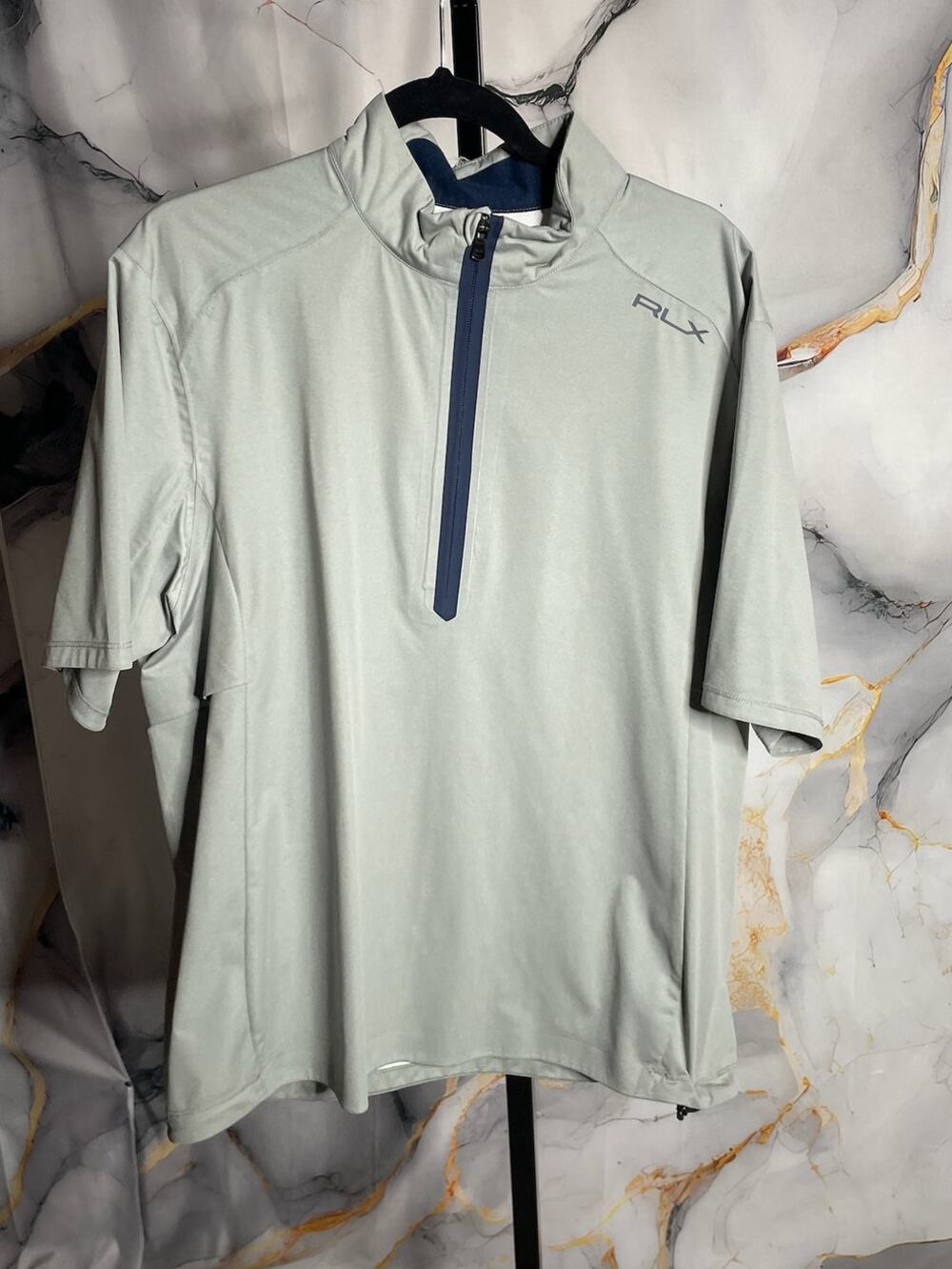 RLX Ralph LaurenGrey Windbreaker Pullover Sz. Medium